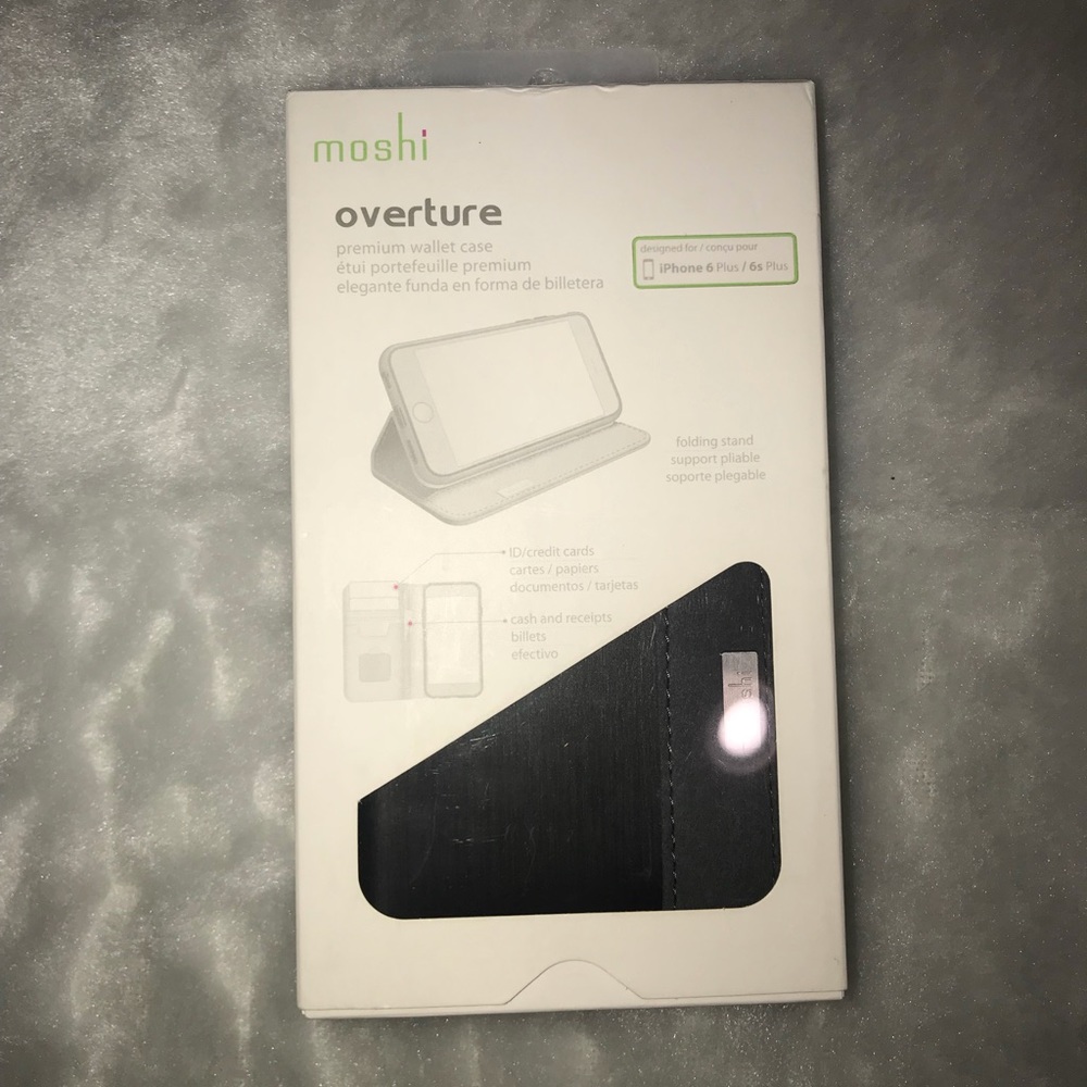 MOSHI IPHONE 6 WALLET CASE *NEVER USED*